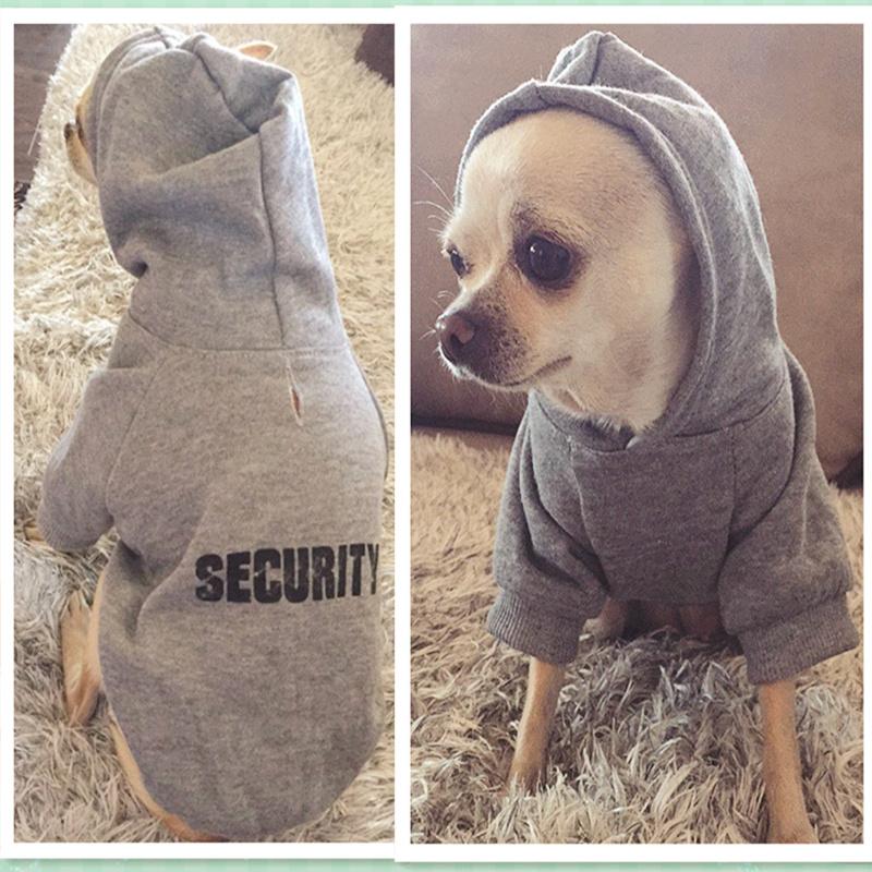 Cute Dog Security Hoodie